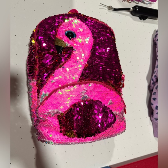 Ty Other - Ty Sequin Flamingo Kids mini Backpack